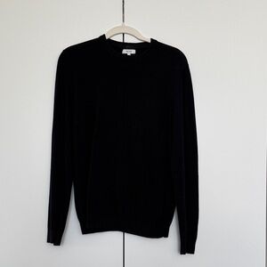 Reiss Men's Black Crewneck Sweater